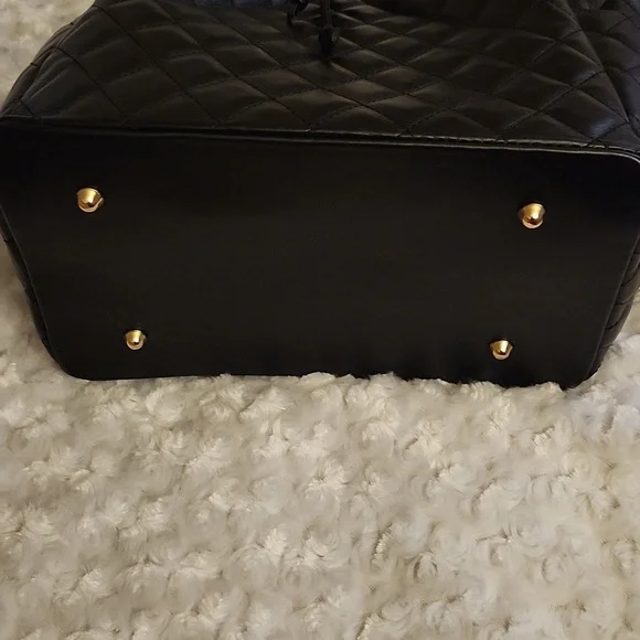 Bucket bag black/Gold - Picture 4 of 10